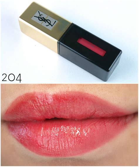 Yves Saint Laurent Vernis A Levres Pop Water Glossy Stain, 203 .